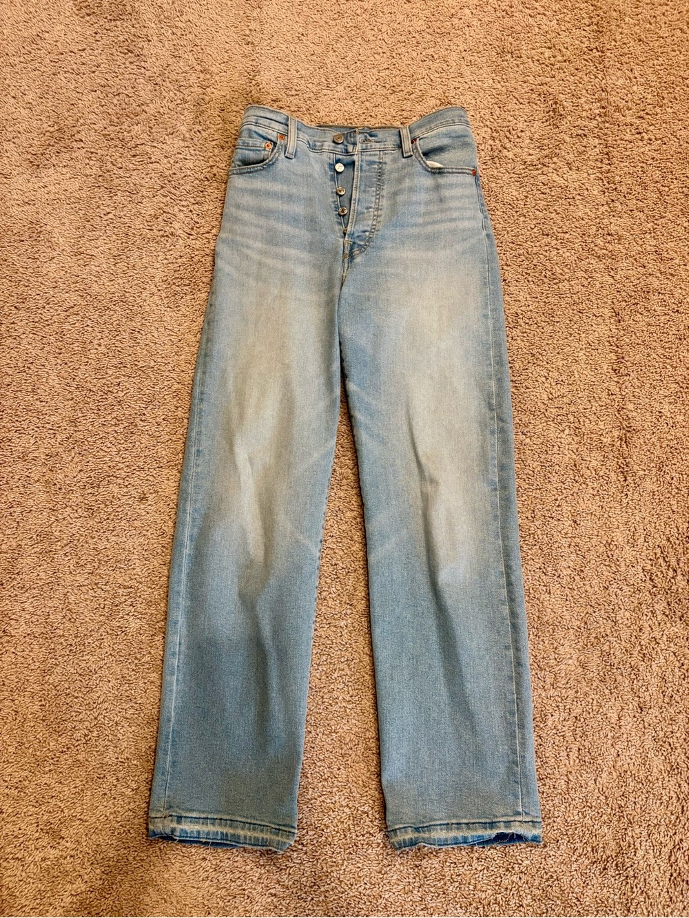 NWOT Levi’s Ribcage Straight Ankle, Light Wash Jeans - Size 26